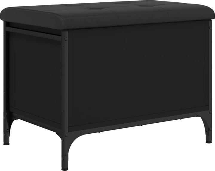 Produktbild VidaXL Sitzbank mit Stauraum Schwarz 62x42x45 cm (42 cm)