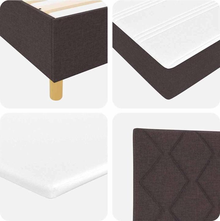 Produktbild vidaXL Boxspringbett (200 x 200 cm)