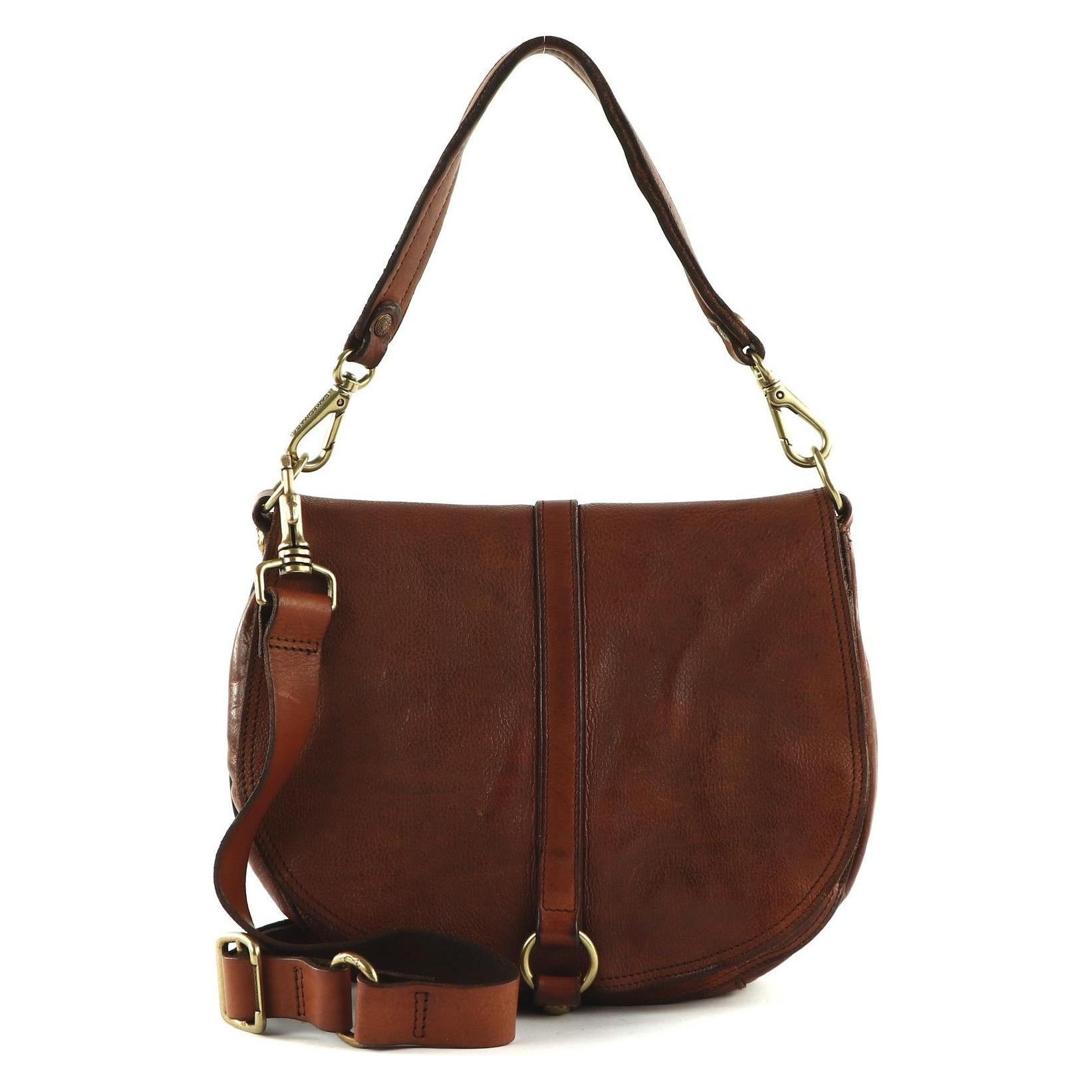 Campomaggi, Damen, Handtasche, Eracle Saddle Bag, Braun