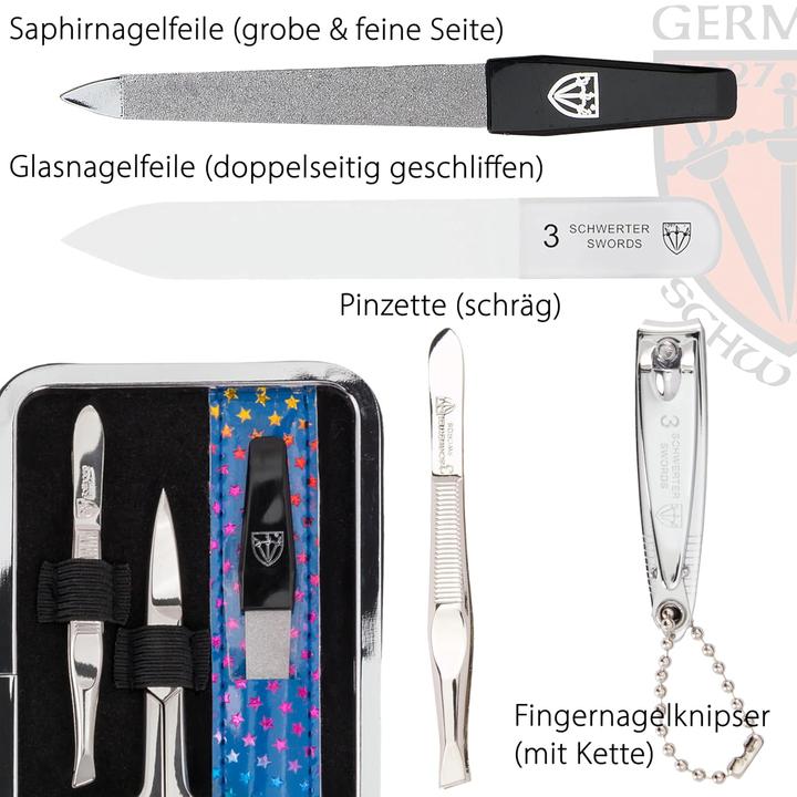 Actual product image Drei Schwerter 6-tlg. Genova Maniküreset