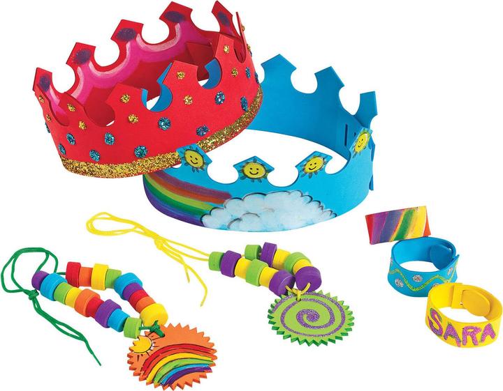 Produktbild Colorations Färbungen – Machen und dekorieren Sie Ihr eigenes Schaumstoff-Schmuck-Megapak