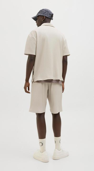 Actual product image Jack & Jones Jcointerlude Plisse Shirt Ss (XL)