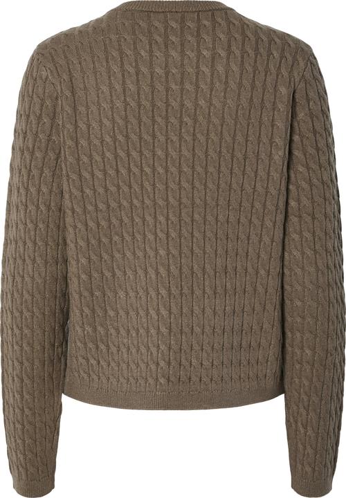 Produktbild Pieces Pcfia Ls Cable Knit Noos Bc (XL)