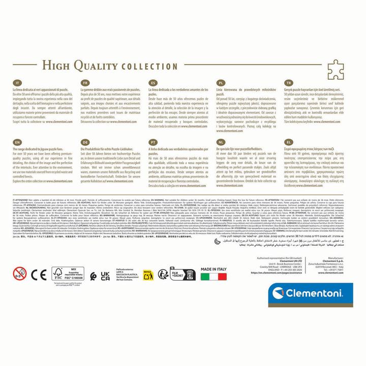 Immagine prodotto Clementoni Puzzle Eiffelturm Paris teilig (500 pezzi)