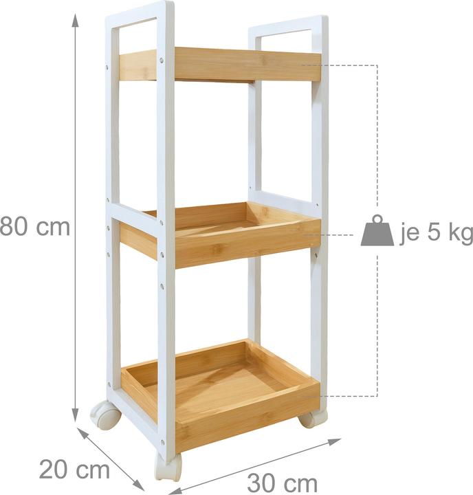 Produktbild Relaxdays Rollwagen