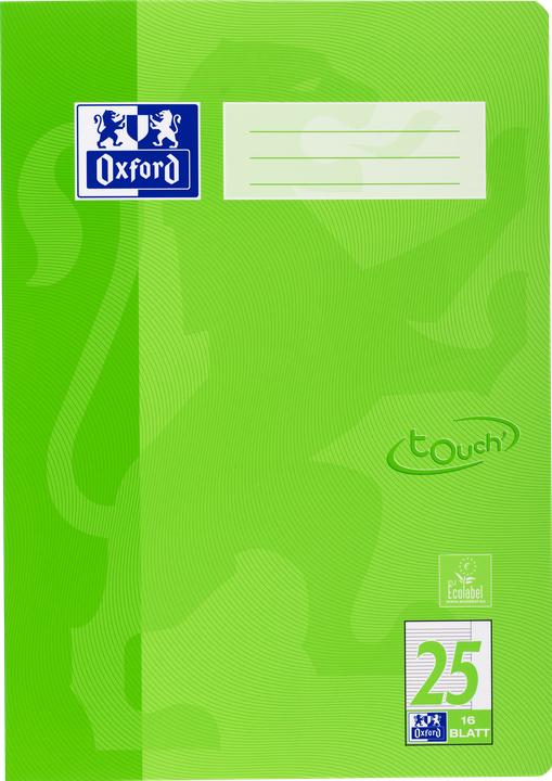 Actual product image Oxford Exercise book, A4, ruling 25 (A4, Lined, Hardcover)