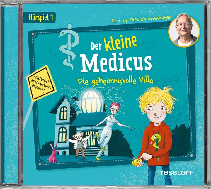 Actual product image Tessloff The Little Medicus. Radio play 1: The mysterious mansion (Dietrich Grönemeyer, Emil Brown, Cornelia Waibel, Gregor Höppner, German)