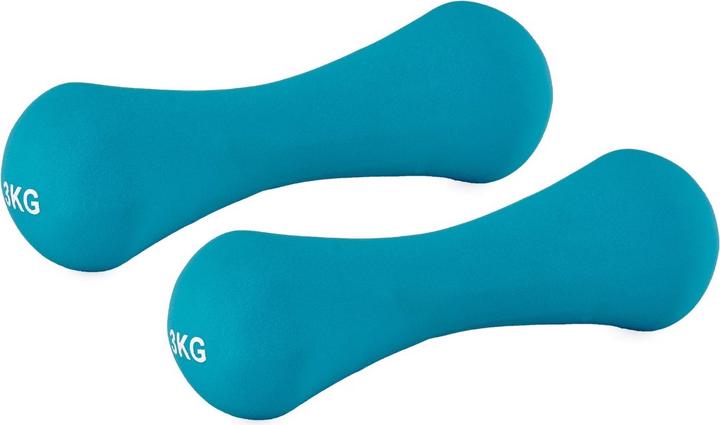 Image du produit Dumbbells en néoprène (0,5 - 5 kg), 1686 (2 x 2 kg)