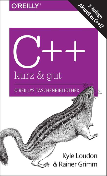 Produktbild C++ kurz & gut (Deutsch, Rainer Grimm, 2018)