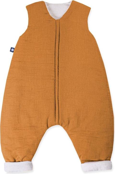 Actual product image Julius Zöllner Jumper muslin sleeping bag, cinnamon (84 cm, 2.5 TOG, Summer)