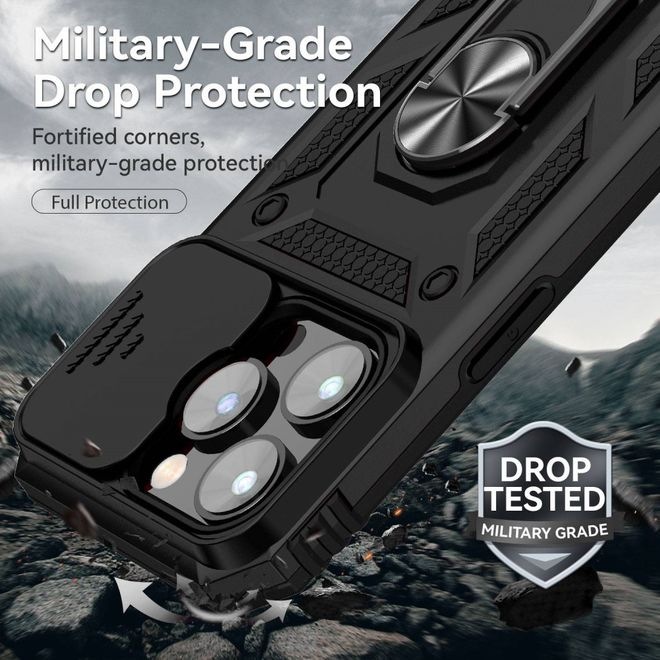Produktbild MU Classic Kickstand Slide Cam Series (Apple iPhone 14 Pro Max)