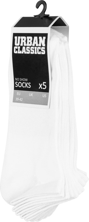 Immagine prodotto Urban Classics No Show Socks 5-Pack (Confezione da 5 pezzi, 47 - 50)