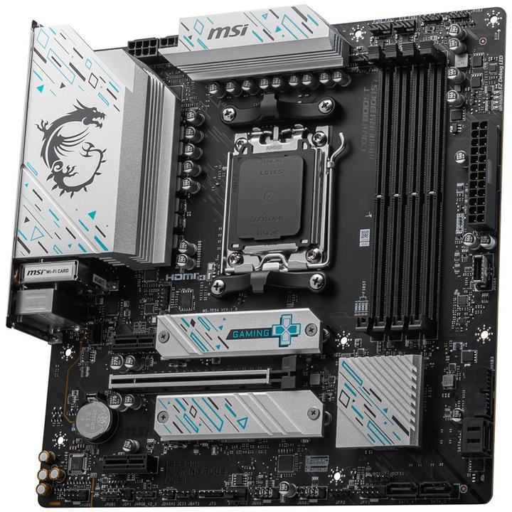 Produktbild MSI B650M GAMING PLUS WIFI (AM5, AMD B650, mATX)