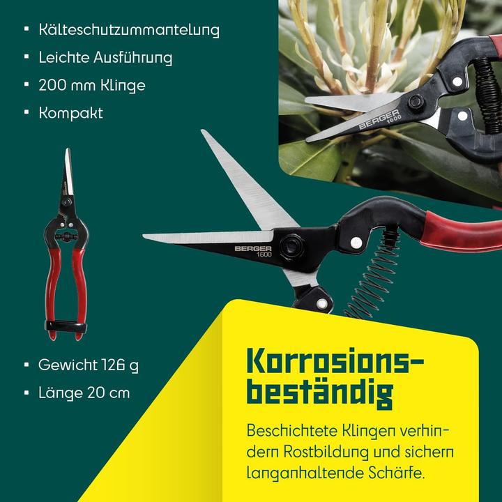 Actual product image Berger Grape shears 200 mm