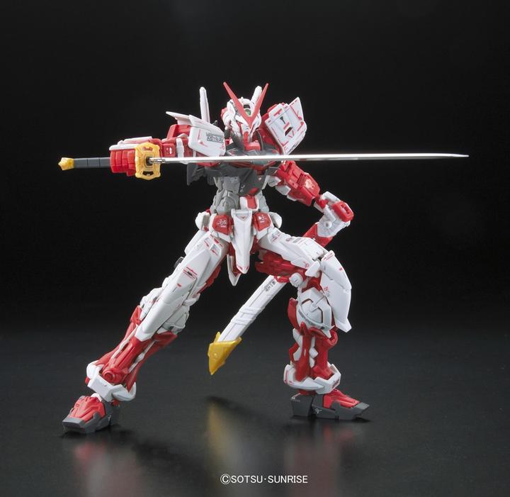 Actual product image Bandai Gundam Astray Red