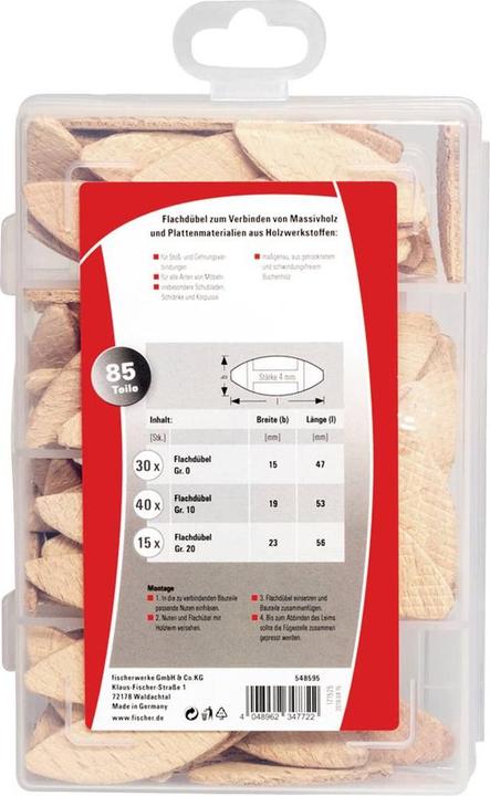 Produktbild Fischer Praktische Helfer (85 Stk.)