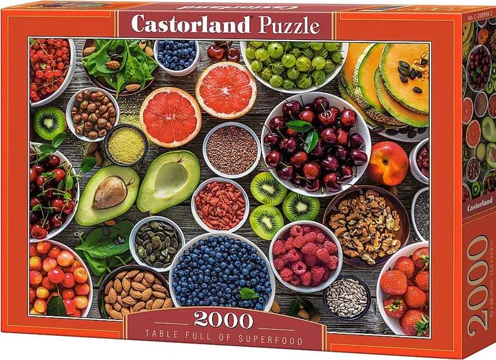 Castorland Table Full of Superfood (2000 pieces)