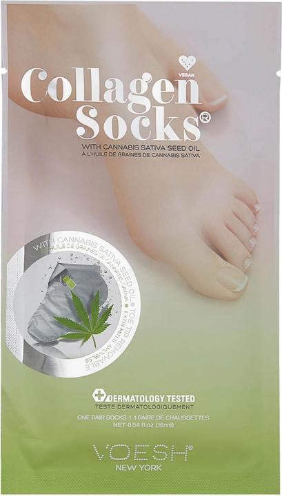 Produktbild Voesh Collagen Socks Cann Seed Oil (Fussmaske, 1 ml)