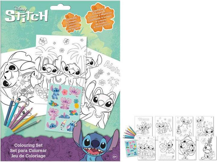 Produktbild Kids Licensing Stitch Malset mit Sticker
