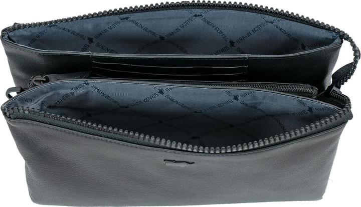 Actual product image Braun Büffel Capri shoulder bag RFID protection leather 23 cm