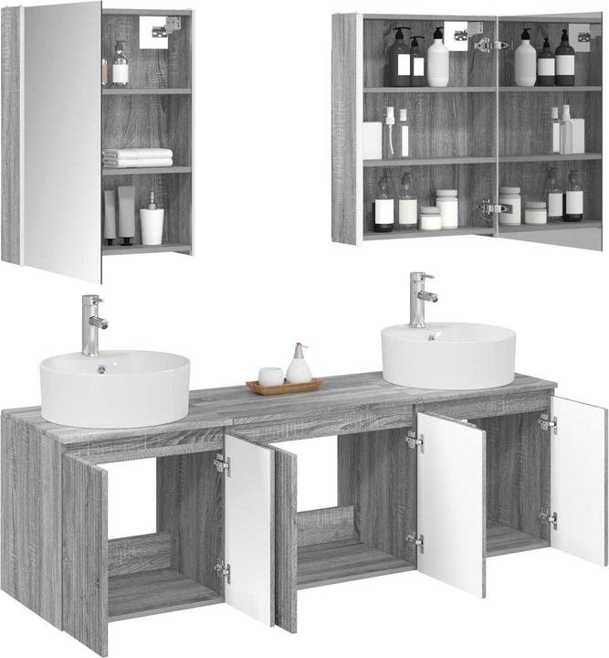 Produktbild vidaXL Badezimmerschrank-Set