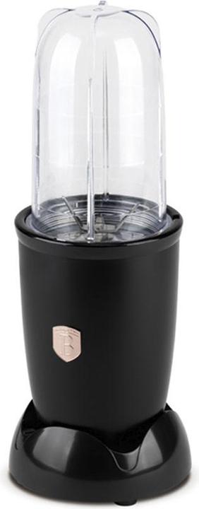 BerlingerHaus Multifunktionsmixer mit Touch-Bedienung, Eis-Crusher, schwarz-roségold, 400 W (400 W)