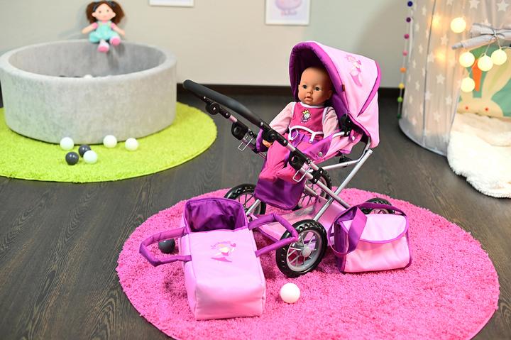 Produktbild Knorrtoys Puppenwagen Ruby - "princess pink"