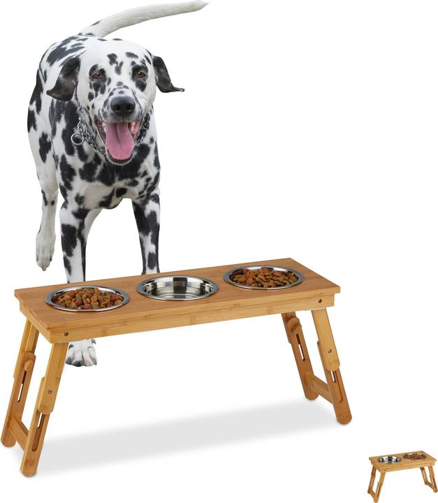Immagine prodotto Relaxdays Ciotole Rialzate, per Cani di Media Taglia (0.70 l)