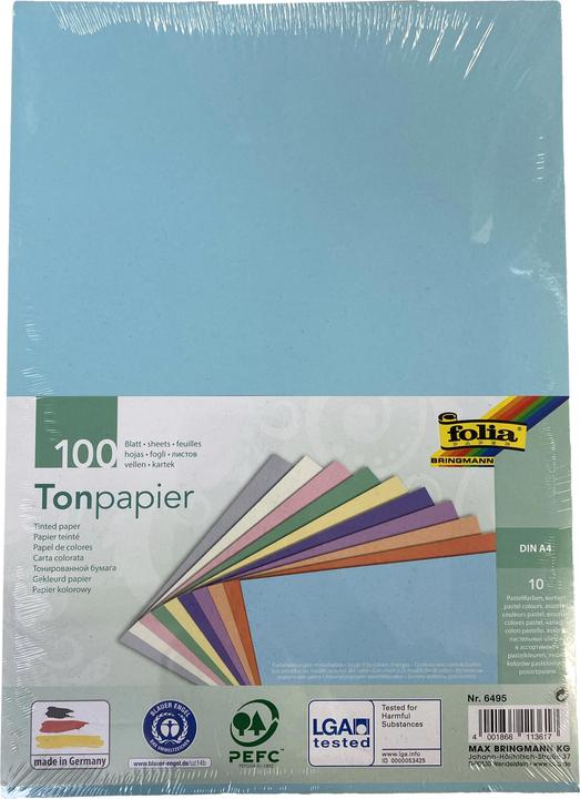Actual product image Folia Clay paper (130 g/m², 100 x)