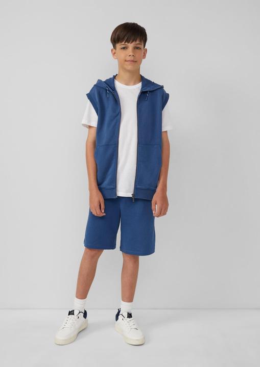 Immagine prodotto S.Oliver Indoor-Weste Gewaschene Sweat-Weste mit Kapuze (170, 176)