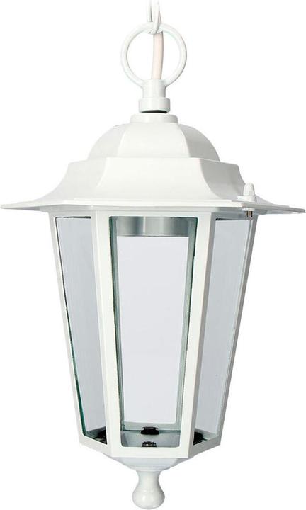 EDM Laterne 73401 Zurich Weiss 60 W E27 Ø 19,5 x 90,5 cm