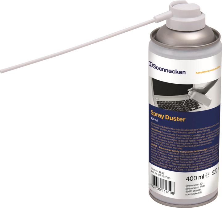 Soennecken Compressed air spray Use for product: Plastic parts, Content: 400 ml