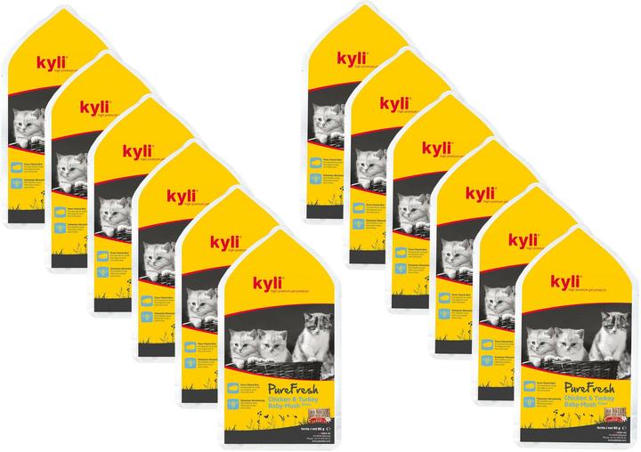 Image du produit Kyli PureFresh (Chiot + chaton, 12 pcs, 1020 g)