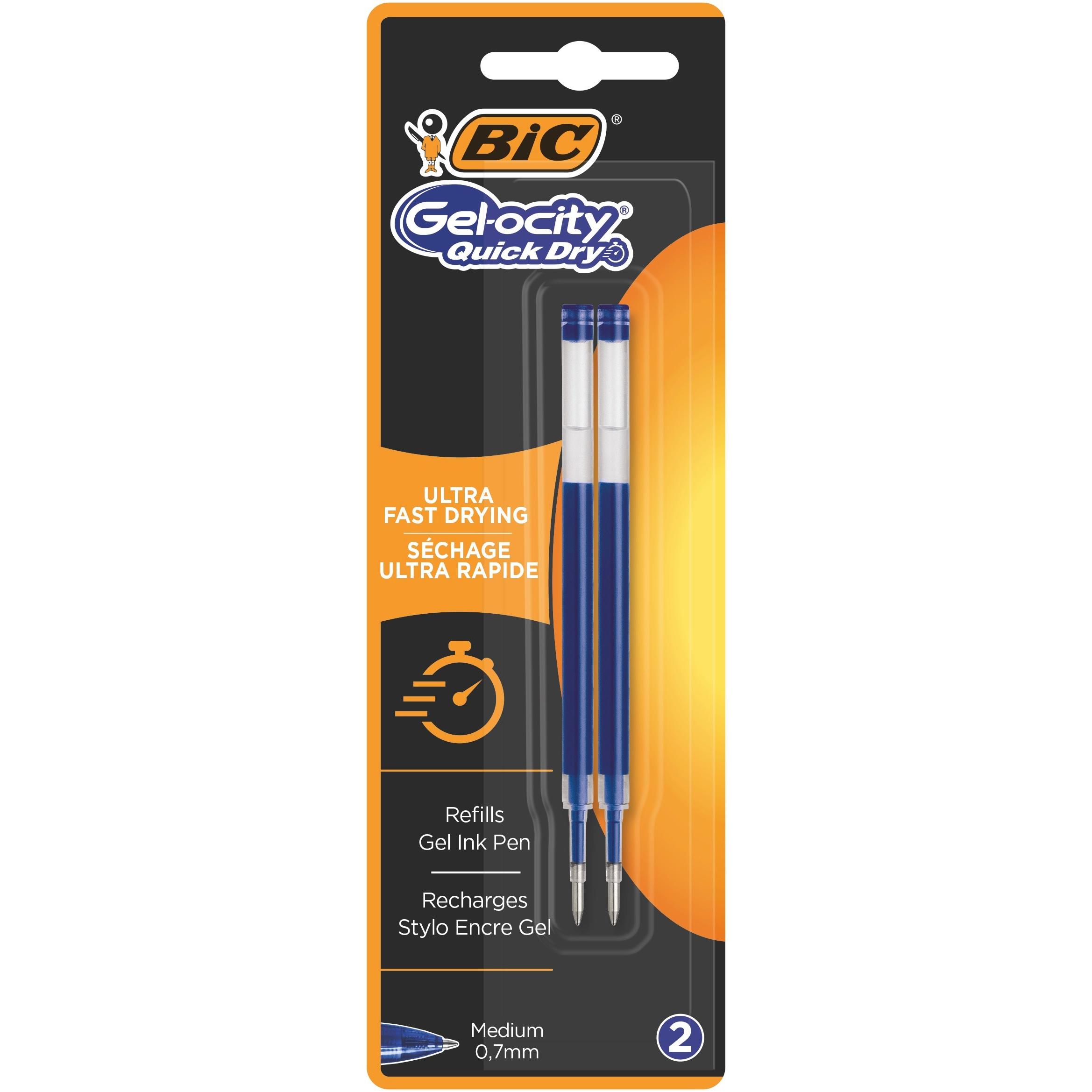 Bic, Schreibstifte, Gelocity (Blau, 2 x)