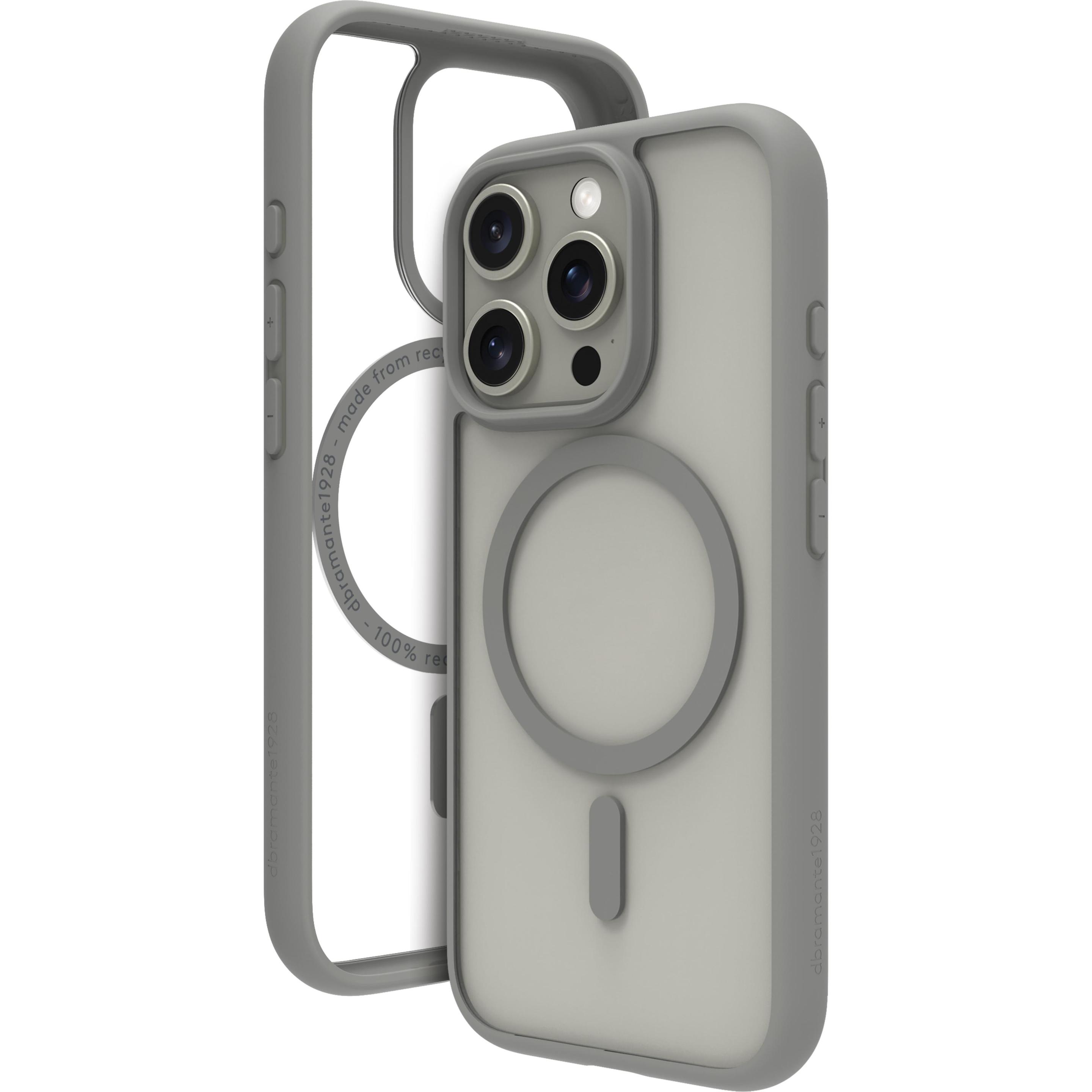Thumbnail - dbramante1928 Grenen (Apple iPhone 16 Pro), Smartphone Hülle, Grau
