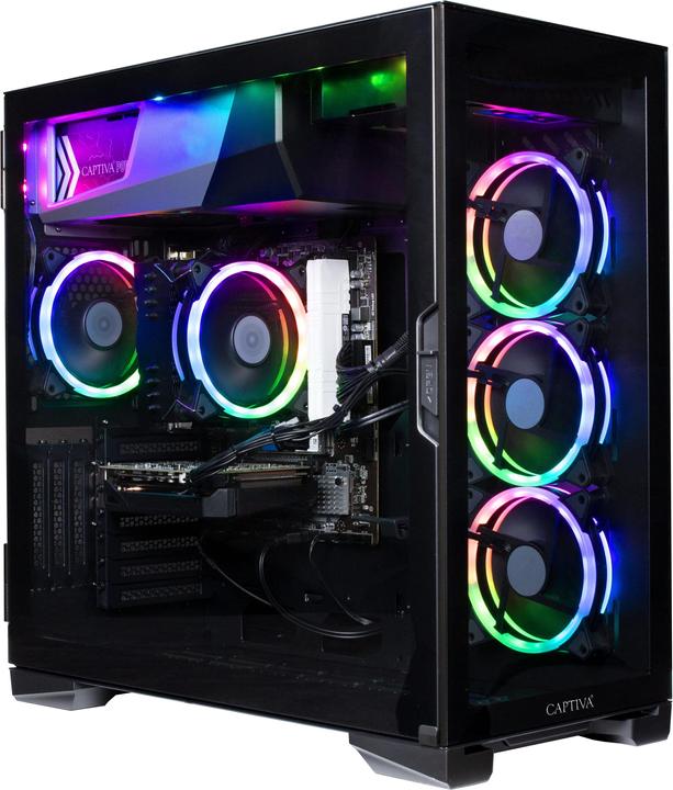 Captiva Advanced Gaming I64-745 Core i7 RTX 3060 (Intel Core i7-11700KF, 16 GB, 1000 GB, GeForce RTX 3060)