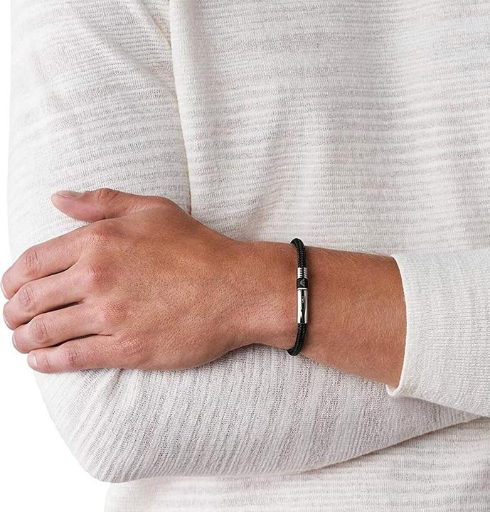 Immagine prodotto Emporio Armani Bracciale essenziale (22 cm, Acciaio inossidabile)