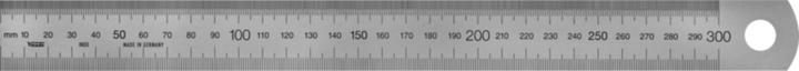 Image du produit Vogel 1018020050 Règle en acier inoxydable 500x30x1,0mm Type B= ½mm/mm (50 cm, Acier)