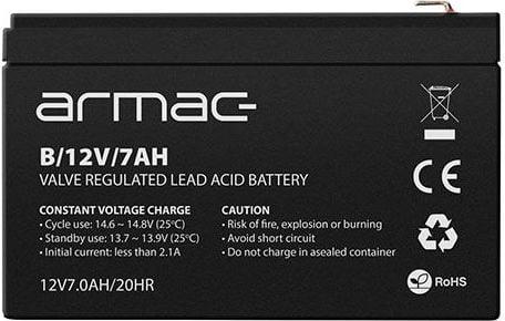 Actual product image Armac 12V/7AH