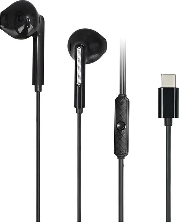 Awei słuchawki stereo PC-7T USB-C 1.2m czarny/black (Cable)