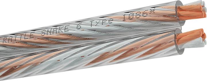 Actual product image Oehlbach D1C356 Loudspeaker cable 2 x 6 mm² Transparent 1 pc. (6 m, 6 mm²)