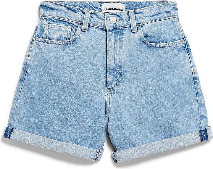 Actual product image Armedangels SHEAARI denim shorts (32)