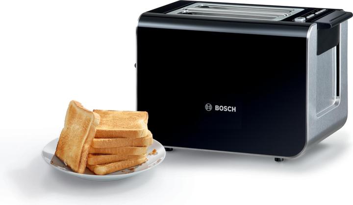 Produktbild Bosch Hausgeräte Compact toaster, Styline, Black, TAT8613N