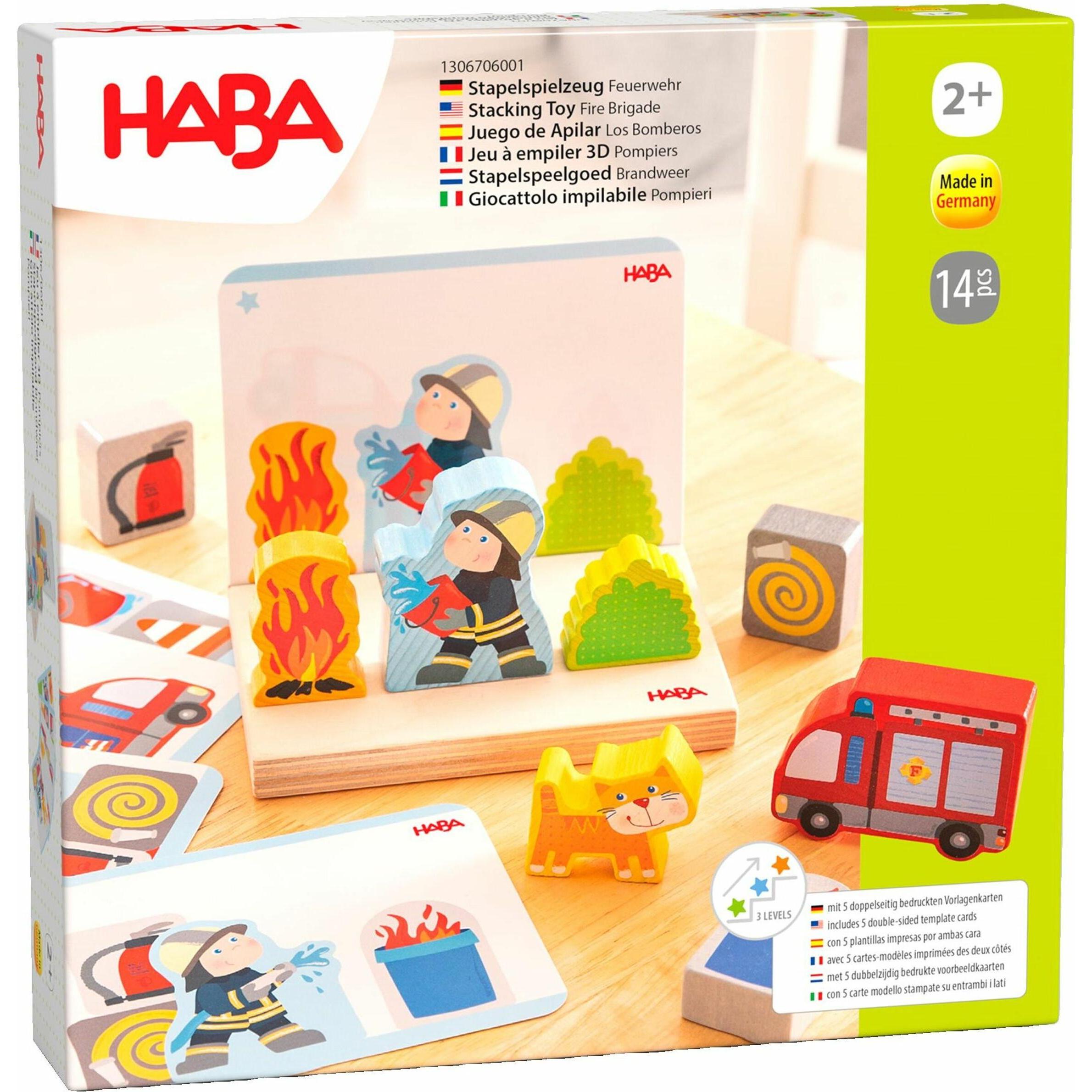 Haba Stapelspielzeug Feuerwehr (Deutsch) (4010168261584)