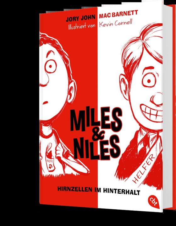 Productafbeelding Miles & Niles - Hersencellen in een hinderlaag (Duits, Mac Barnett, 2015)