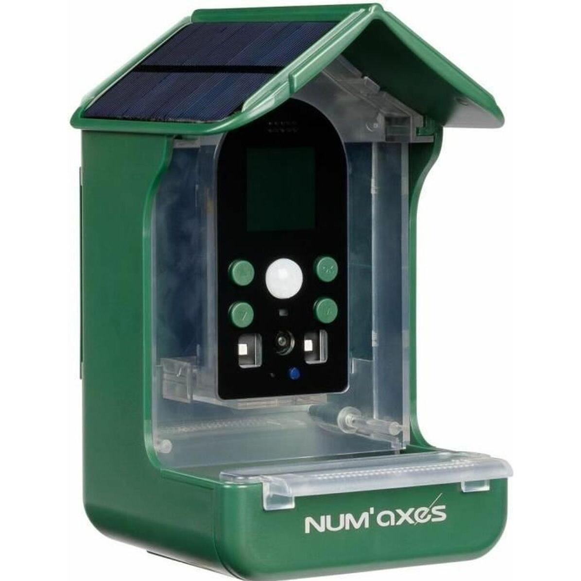 Comparer les prix de Mangeoire / abreuvoir pour oiseaux avec caméra intégrée - NUM'AXES - CAM1074 - 120 ° - Vert