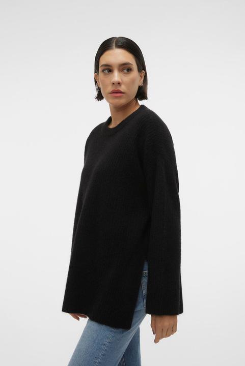 Produktbild Vero Moda Rundhals Tief angesetzte Schulter Pullover Strickpullover (M)