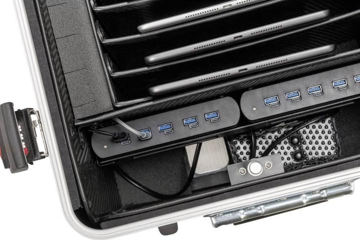 Produktbild Parat PARAPROJECT Case TC10 TwinCharge für 10 Tablets bis 32,77cm 12.9" iOS/And/Win Charge Only schwarz