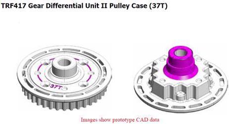 Image du produit Tamiya TRF417 Diff II Pulley Case 37T