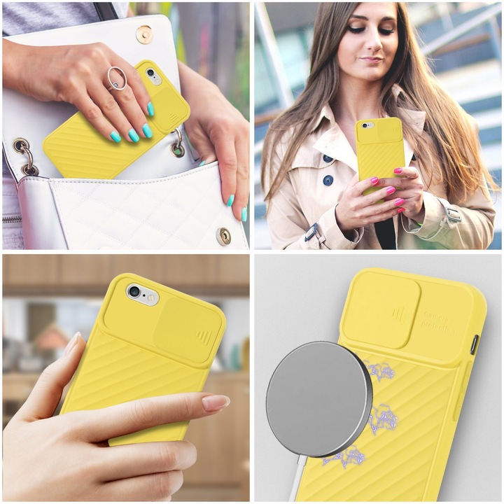Actual product image Cadorabo TPU cover with camera protection (Apple iPhone 6 Plus)